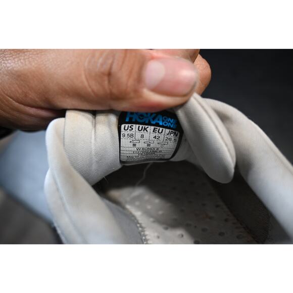 HOKA Bondi 8 Women’s Running Shoes US 9.5B Gray Pink Cushioned - Picture 8 of 8